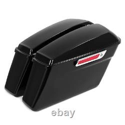 Hard Saddlebags Saddle bags For Harley Touring Street Glide Road King 1994-2013