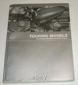 Harley 2009 Touring Service Manual Road King Street Glide Electra Ultra Classic