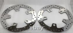 Harley 2014 Touring Street Glide Front Rotors Set Road King 41500017 (exchange)