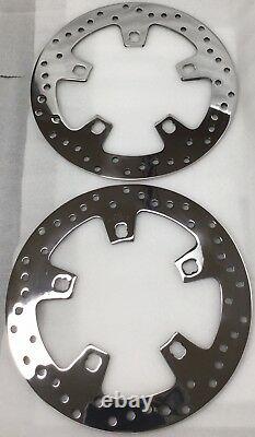 Harley 2014 Touring Street Glide Front Rotors Set Road King 41500017 (exchange)