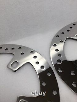 Harley 2014 Touring Street Glide Front Rotors Set Road King 41500017 (exchange)