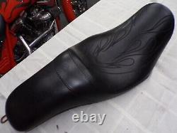 Harley'97-'07 Road King Street Glide Exotic Custom Leather H-d Seat 51263-02