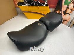 Harley 97-07 Touring Street Road King Stitched Solo & Pillion Seat OEM