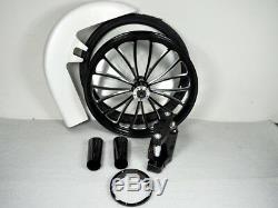 Harley Bagger 26 Inch Front Wheel Tire Kit Street Glide Road King Touring 00-07
