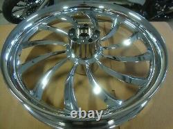 Harley Bagger Chrome Billet 21 Front Wheel Street Glide Road Glide Road King