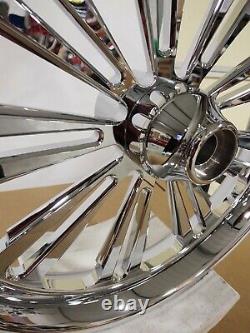 Harley Bagger Chrome Billet 21 Front Wheel Street Glide Road Glide Road King