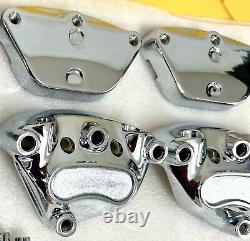 Harley Chrome Front Calipers Touring FLHX 2000-2007 Street Glide Road King Oem