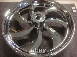 Harley Davidson Chrome Billet Wheel Set Street Glide Road Glide Road King Flht