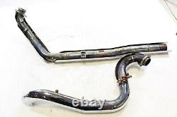 Harley-Davidson Electra Street Road King Exhaust Header Pipes for TRUE DUALS