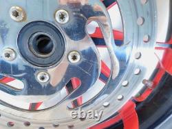 Harley Davidson Road King Street & Electra Glide 19 Billet Red Front Wheel Rim