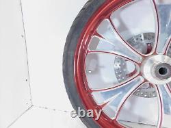 Harley Davidson Road King Street & Electra Glide 23 Billet Red Front Wheel Rim