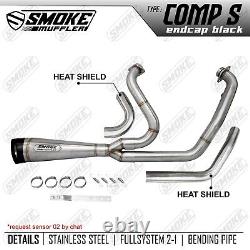 Harley Davidson Road King Street Electra Glide 2into1 Exhaust Header Pipe System