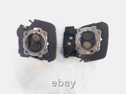 Harley Davidson Road King Street & Electra Glide Black Cylinder Heads -DAMAGE Harley Davidson Road King Street & Electra Glide Black Cylinder Heads -DAMAGE