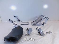 Harley Davidson Touring Road King & Street Glide Chrome Rear Sissybar & Rack