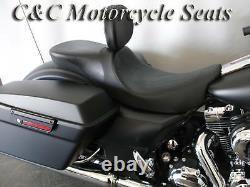 Harley-Davidson with Backrest, Road King, Ultra, Street Glide, FLHX, C&C Seats
