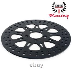 Harley Front Brake Disc Rotors & Pads Road King Street Electra Glide 2008-13
