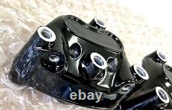 Harley Gloss Black Front Calipers TOURING FLHX 2000-2007 Street Glide Road King