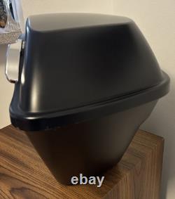 Harley OEM Hard Saddlebags Road King Street Tour Glide 2014-UP Black Denim Used