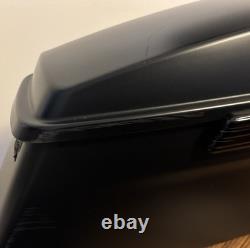Harley OEM Hard Saddlebags Road King Street Tour Glide 2014-UP Black Denim Used