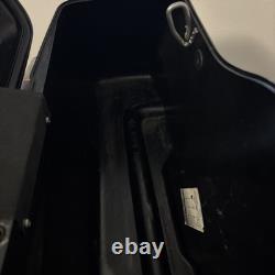 Harley OEM Hard Saddlebags Road King Street Tour Glide 2014-UP Black Denim Used