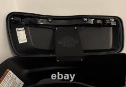 Harley OEM Hard Saddlebags Road King Street Tour Glide 2014-UP Black Denim Used