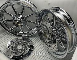 Harley Street Electra Glide Road King Touring Wheels 2000 08 Rims (exchange)