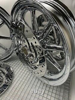 Harley Street Electra Glide Road King Touring Wheels 2000 08 Rims (exchange)