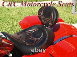 Harley Street Glide Road King Ultra Electra FLHX FLHT C&C Seats Solo WithBackrest