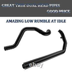 Headers for Harley 1995-2016 Touring, for Street Glide, Road King Upgrading, Black