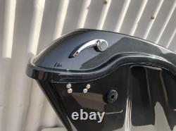 Improved4 Extended Hard Bags Black Pearl for Harley Road King Street Glide FLHT