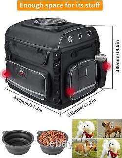 KEMIMOTO Motorcycle Dog/Cat Carrier Bags Pet Voyagers for Street Glide Road King