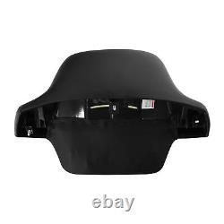 King Backrest Pad Fit For Harley Tour Pack Touring Road King Street Glide 14-24