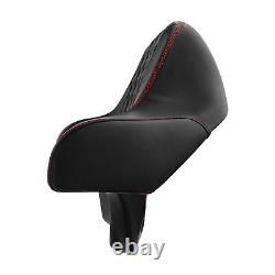 King Backrest Pad Fit For Harley Tour Pack Touring Road King Street Glide 14-24