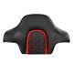 King Chopped Trunk Backrest Pad Fit For Harley Road King Street Glide 2014-2022
