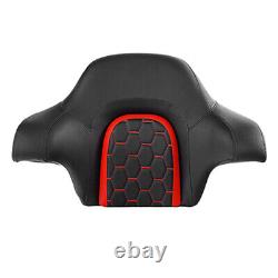 King Chopped Trunk Backrest Pad Fit For Harley Road King Street Glide 2014-2022