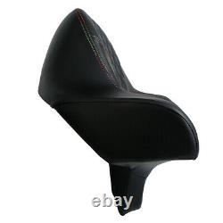 King Chopped Wrap Around Backrest Fit For Harley Tour Pak Road King 14-20 Black