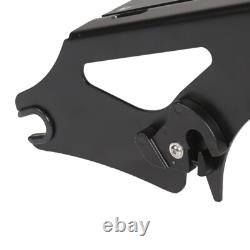 King Luggage Trunk with Rack Bracket For Harley Street Road Glide 2009-2013