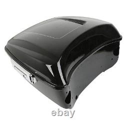 King Pack Luggage Trunk Fit For Harley Tour Pak Touring Road Street Glide 14-23