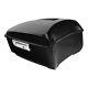 King Pack Trunk Fit For Tour Pak Road King Street Glide 2014-2024 Vivid Black