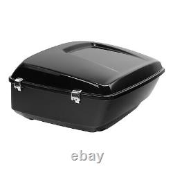 King Pack Trunk Fit For Tour Pak Road King Street Glide 2014-2024 Vivid Black