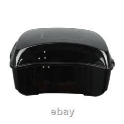 King Pack Trunk Mount Rack Fit For Harley Tour Pak Road King Street Glide 14-25