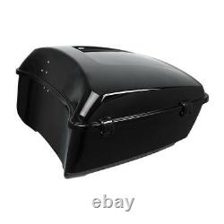 King Pack Trunk Mount Rack Fit For Harley Tour Pak Road King Street Glide 14-25