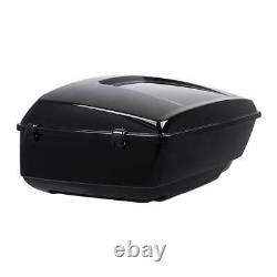 King Pack Trunk Mount Rack Fit For Harley Tour Pak Road King Street Glide 14-25