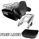 King Pack Trunk Pad Mount Rack Fit For Harley Tour Pak Street Road Glide 2009-13