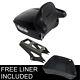 King Pack Trunk Withpad 2 Up Mount Fit For Harley Tour Pak Road Street Glide 09-13