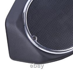 King Rear Trunk 6.5 Speaker Pods For Harley Tour Pak Road Street Electra Glide