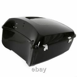 King Tour Pack Trunk Luggage For Harley Davidson 14-21 Touring Road King Glide