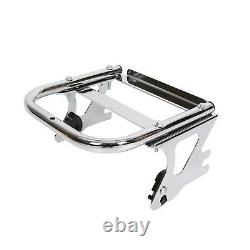King Tour Pack Trunk With Rack For Harley Road Glide Street Electra Glide 97-08