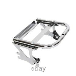 King Tour Pack Trunk With Rack For Harley Road Glide Street Electra Glide 97-08