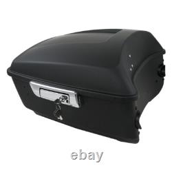 King Trunk Backrest 2-Up Mount Fit For Harley Road King Street Glide 2014-2025